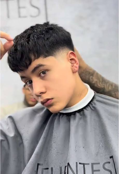 Corte Mid Fade Texturizado